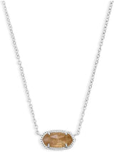 gold plated necklace featuring a polished oval pendant, perfect for elevating any outfit with elegance.