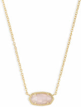 Elisa Pendgold plated necklaceant Necklace for Women, Fashion Jewelry, 14K Gold-Plated