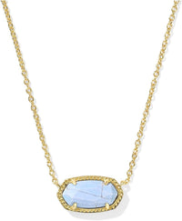 Elisa Pendant Necklace for Wgold plated necklaceomen, Fashion Jewelry, 14K Gold-Plated