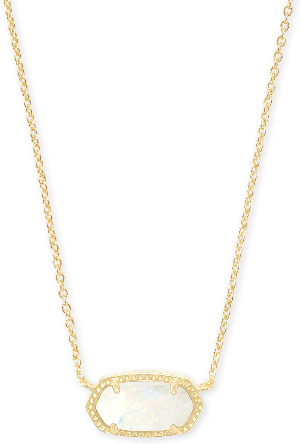 Elisa Pendangold plated necklacet Necklace for Women, Fashion Jewelry, 14K Gold-Plated