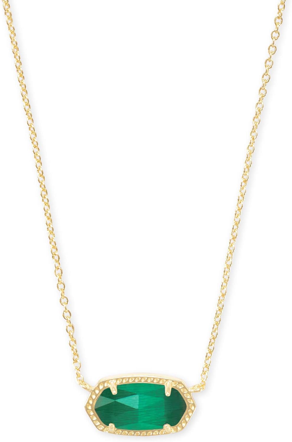 Elisa Pendant Necklace for gold plated necklaceWomen, Fashion Jewelry, 14K Gold-Plated