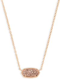 Elisa gold plated necklacePendant Necklace for Women, Fashion Jewelry, 14K Gold-Plated