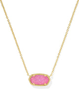 Elisa Pendant Necklace for Wgold plated necklaceomen, Fashion Jewelry, 14K Gold-Plated